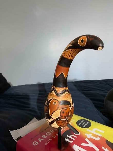 Photo of free Vintage carved gourd sculpture (Bronx) #1
