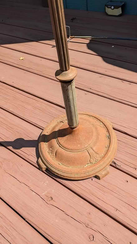 Photo of free antique downbridge lamp frame (Stevens Forest, Columbia) #2