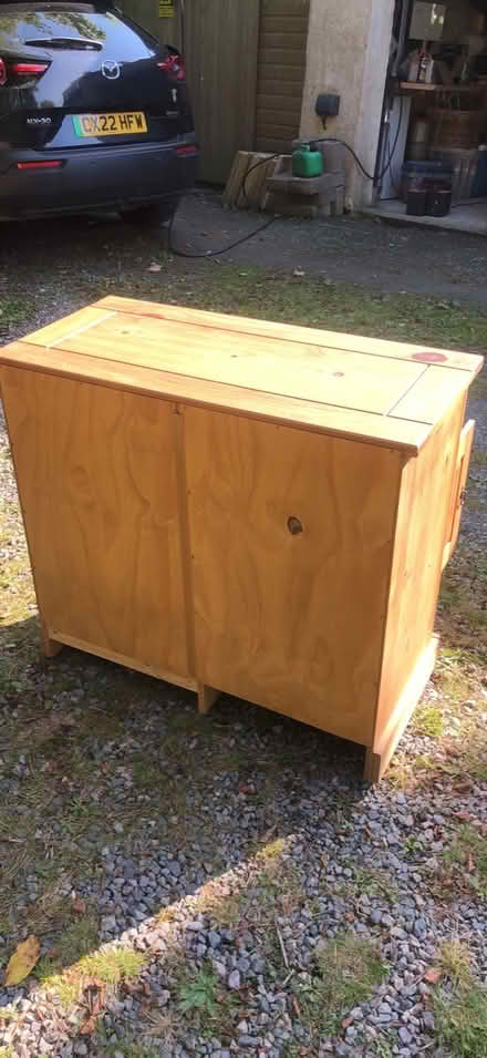 Photo of free wooden cabinet (Mynydd Mechell) #4