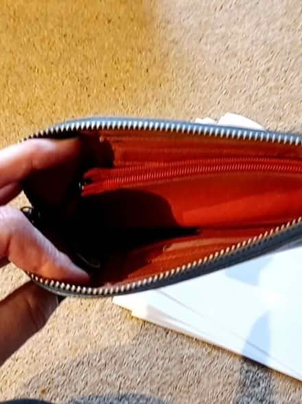 Photo of free Blue leather purse (Harrogate HG2) #2