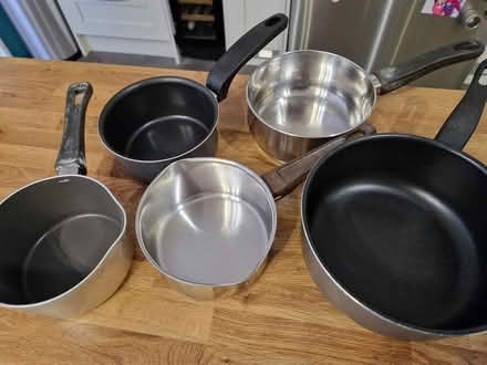 Photo of free Saucepans and glass storage jars (Hindhead, Surrey) #4