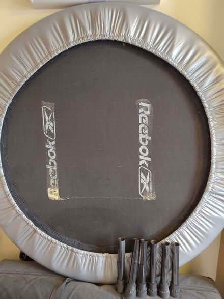 Photo of free 1m diameter rebounder with all 6 screw-on legs (Macclesfield SK11) #1
