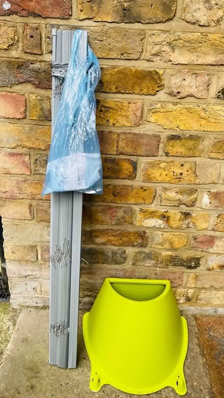 Photo of free Grey blind and ikea wall storage (Ealing W5) #1