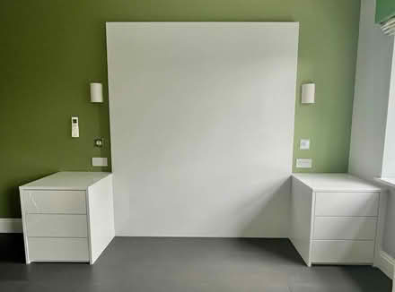 Photo of free High-gloss Headboard/Drawer Units (Harpenden AL5) #1