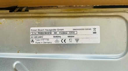 Photo of free Bosch ceramic hob - working fine (Crouch End N8) #3