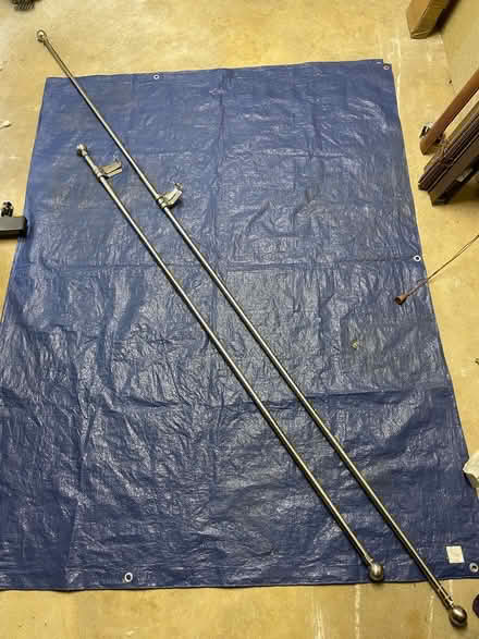 Photo of free 2 Extendable curtain poles (Central Haywards Heath) #1