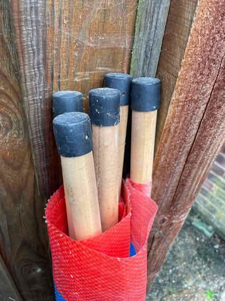 Photo of free 5 pole windbreak x 2 (Hassocks, BN6) #1