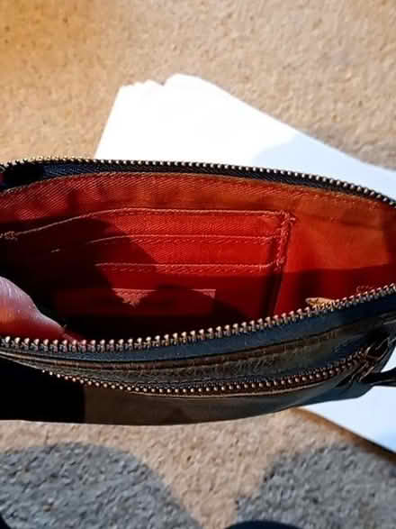 Photo of free Blue leather purse (Harrogate HG2) #3