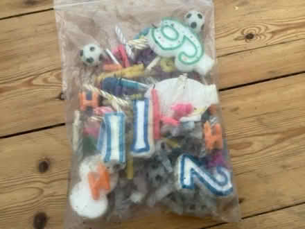 Photo of free B Irthday candles (New Hinksey OX1) #1
