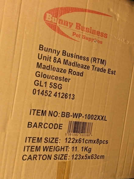 Photo of free Bunny/dog cage (Freehold LA1) #1