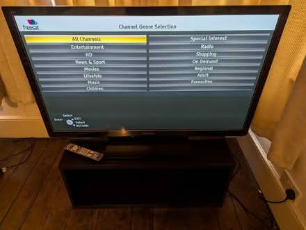 Photo of free 43" Panasonic television (Westcliff, SS0) #3