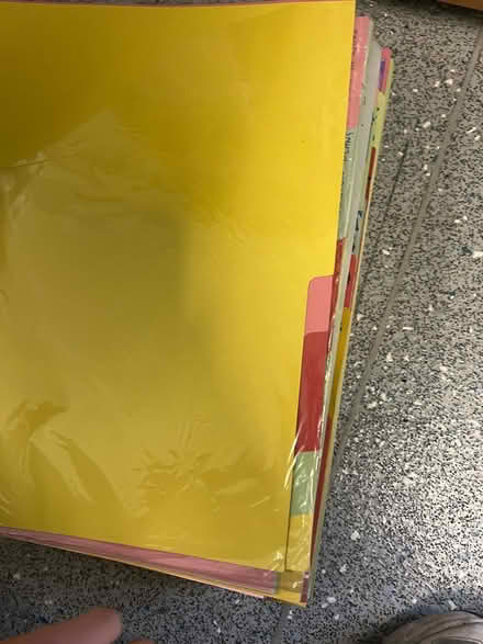 Photo of free Lever folder file and dividers (GL15) #3