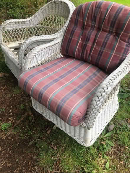 Photo of free wicker furniture (Mynydd Mechell) #3