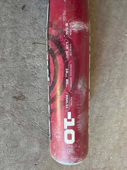 Photo of free Child’s aluminum baseball bat (Roselle, Il) #2