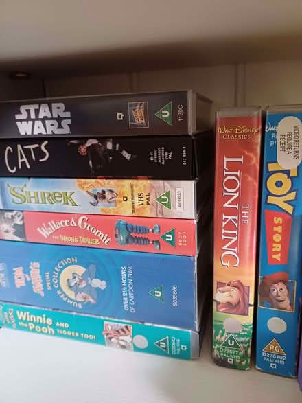 Photo of free VHS video tapes (IP4) #1