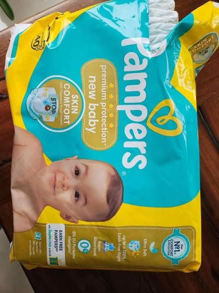 Photo of free Pampers nappies size 3 (W13 near Lammas/Walpole) #1