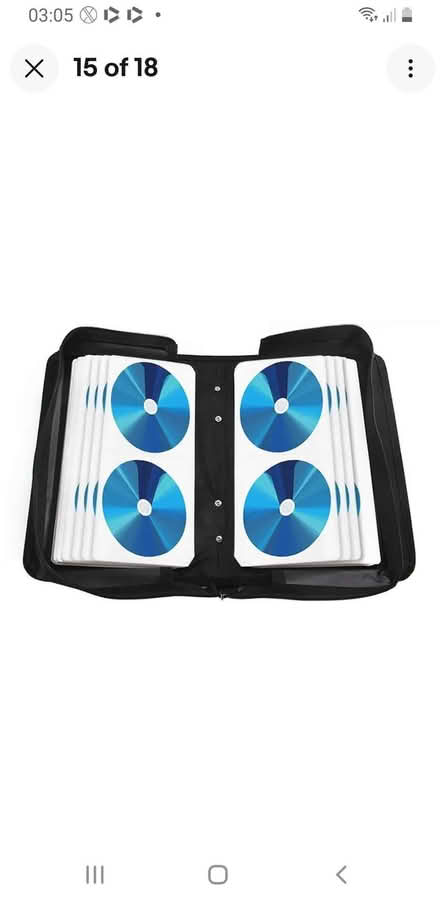 Photo of CD wallet storage case (Fishers Green SG1) #1