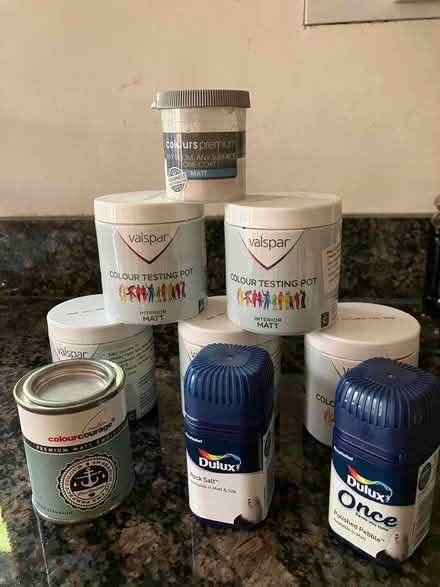 Photo of free Paint Sample Pots (Stonehaven AB39) #1