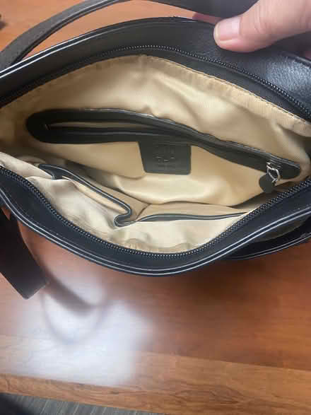 Photo of free Black leather purse (Remington Ave in Sunnyvale) #2