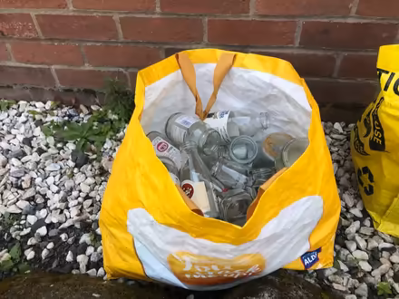 Photo of free Bags of jars and 2 camping beds (Horsehay TF4) #1