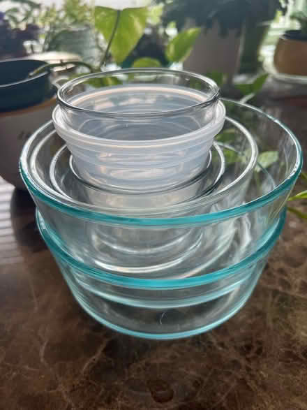 Photo of free Glass Tupperware with lids (Beulah rd and Druid hill rd NE) #1