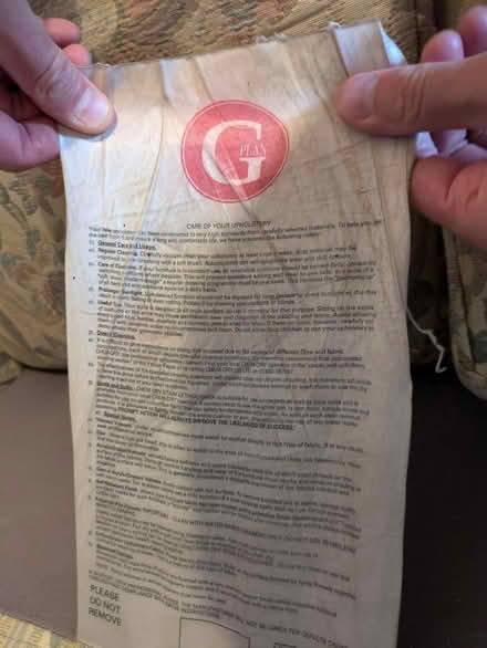 Photo of free 2-seater sofa (G Plan) (Abingdon OX14) #3