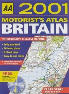 Photo of free British Road Atlases (2) Collins 2008, AA 2001 (Bowerham LA1) #2
