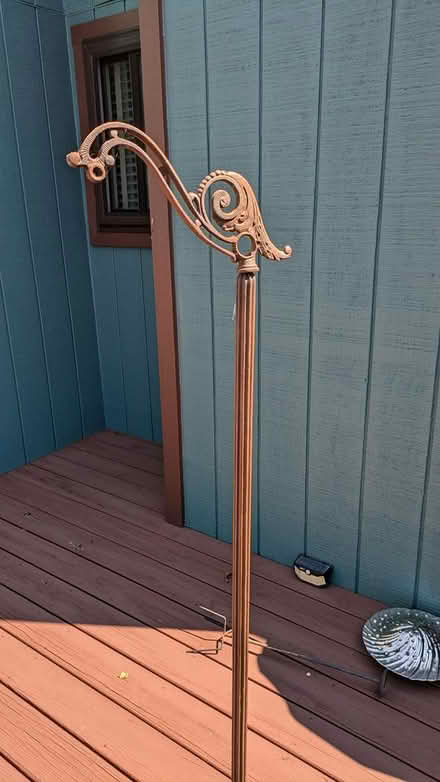 Photo of free antique downbridge lamp frame (Stevens Forest, Columbia) #1