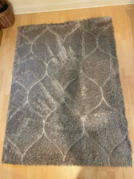 Photo of free Grey soft rug 180x130cm (SG5) #1