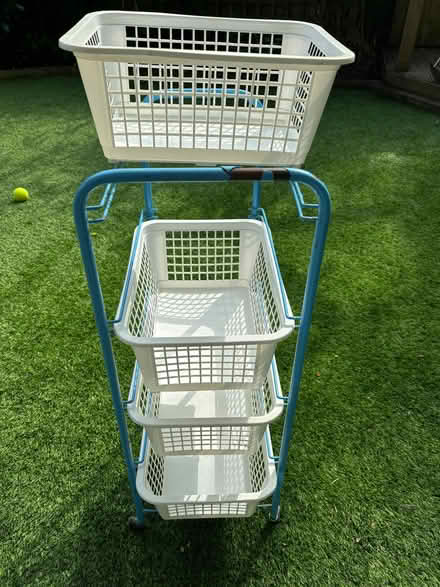 Photo of free 4-Tier Trolley with Wheels (Gosforth NE3) #2