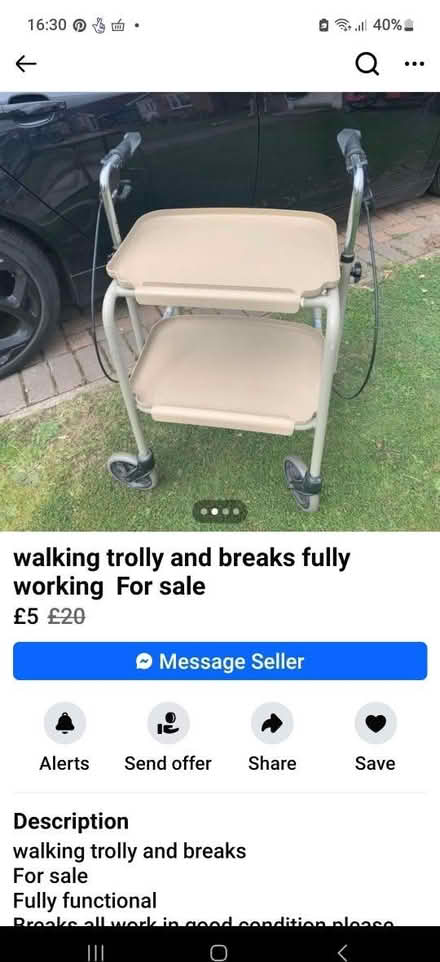 Photo of Walking trolley (Bebington CH63) #1