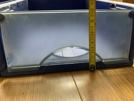 Photo of free Plastic storage boxes stackable (Surrey Heath GU15) #3