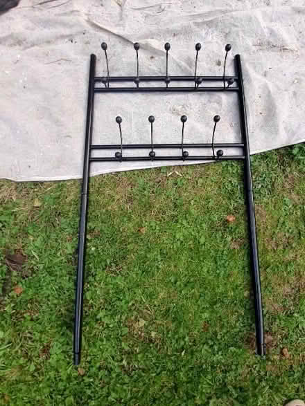 Photo of free Black metal coat rack (Kendal LA9) #1