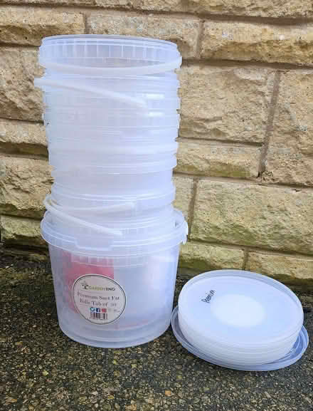Photo of free Empty 5ltr Tubs (Pamington GL20) #1