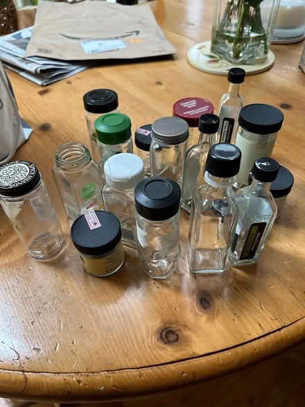 Photo of free Small glass bottles/jars (North Sammamish) #1