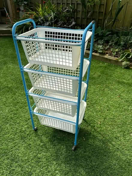 Photo of free 4-Tier Trolley with Wheels (Gosforth NE3) #1