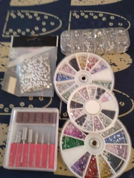 Photo of free Nail decorations and grinding tools (Stockport, SK4) #1