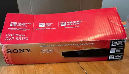 Photo of free Sony dvd player (Mandeville DT4) #2