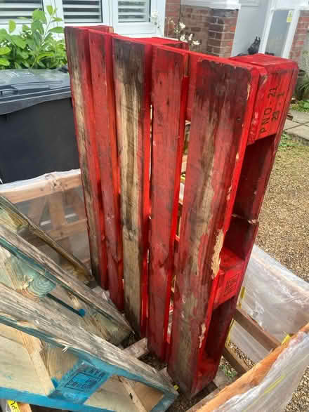 Photo of free Wooden pallets and crates (Merton park) #2