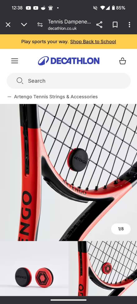 Photo of Racquet tape and dampeners (Berkhamsted HP4) #1
