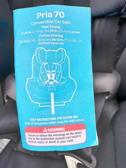 Photo of free Child's car seat (Trowbridge BA14) #3