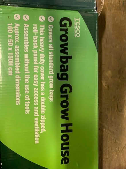 Photo of free x 2 plastic grow bag grow house (LA6 Over Kellet) #3