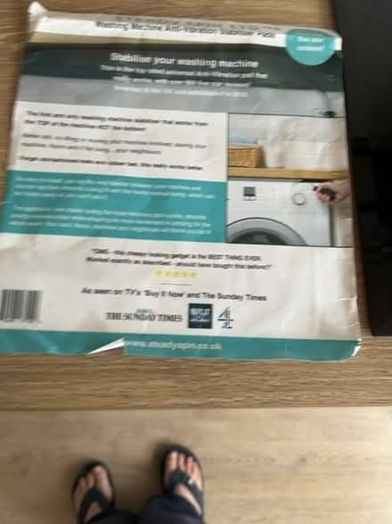 Photo of free Steady spin/ washing machine stabiliser pad (Eastbourne BN21) #1
