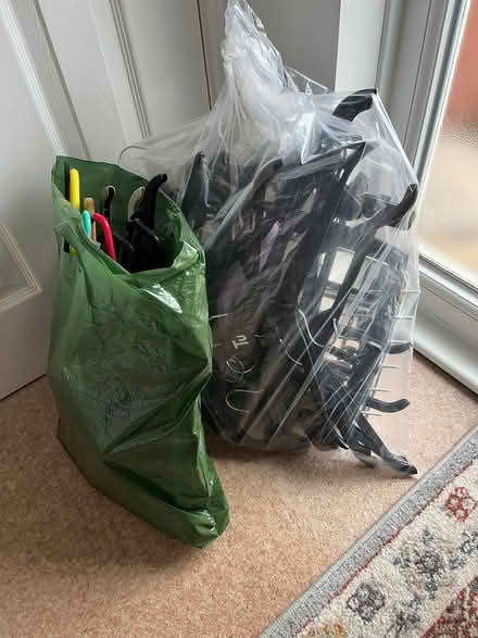 Photo of free Plastic coat hangers (Hilperton BA14) #1