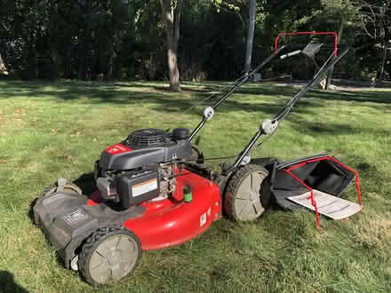 Photo of free lawn mower - clean, low mileage (Westmont near Cass & Ogden) #1