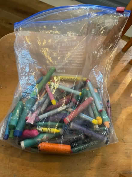 Photo of free Bag of crayons (Landport, lewes) #1