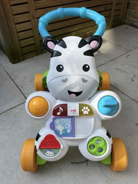 Photo of free Baby push along zebra (Battersea) #1