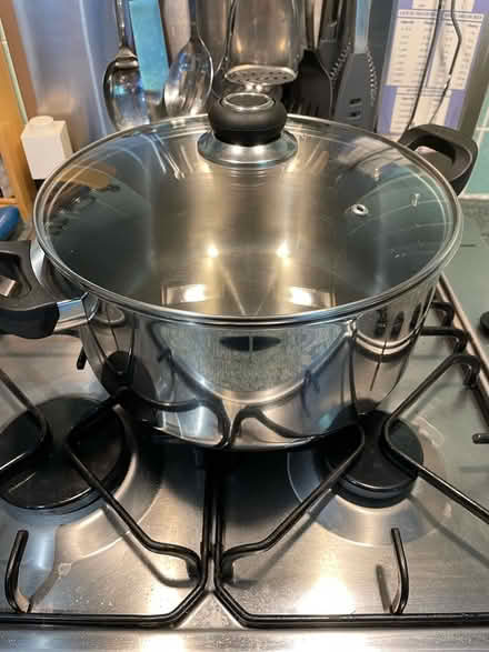 Photo of free XL Morphy Richards stock pot (Halesowen B63) #1