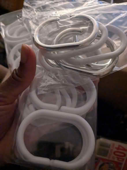 Photo of free Shower Curtain Rings (Chapel End E4) #1