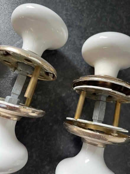 Photo of free 8 pairs round internal door knobs (Denvilles, near Havant) #4